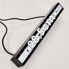 Barbengo Lampa Wisząca jasne drewno, czarny, 6-punktowe