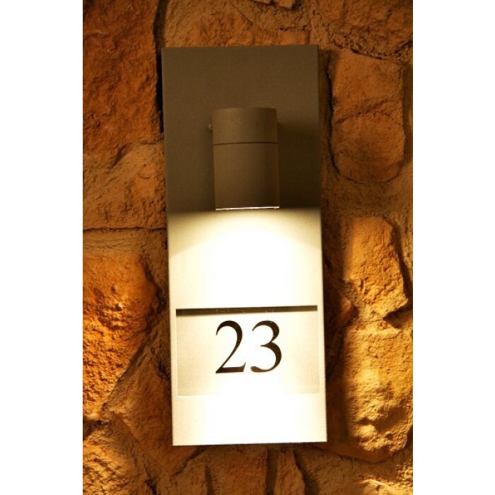 Konstsmide MODENA oświetlenie numeru domu Szary, 1-punktowy