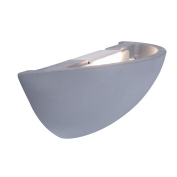 Globo SANA Lampa ścienna LED Szary, 1-punktowy