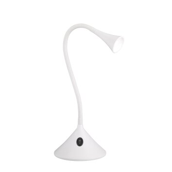 Reality Viper Lampa stołowa LED Biały, 1-punktowy