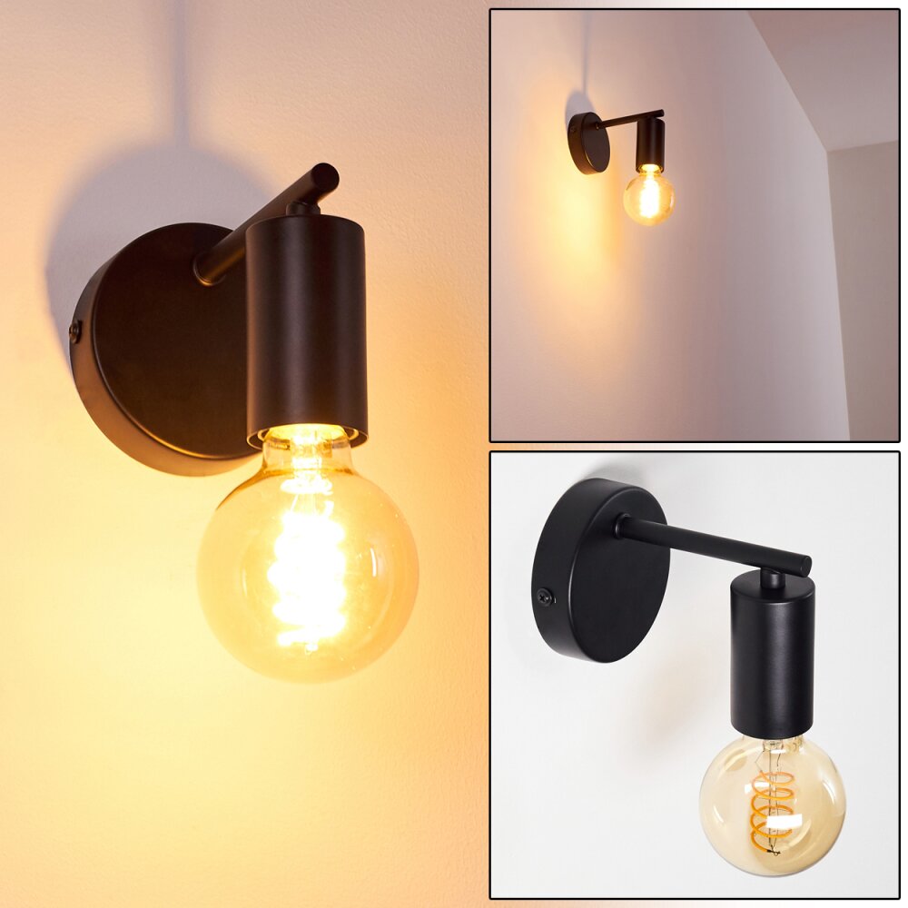 Pamunkey Lampa ścienna Czarny, 1-punktowy main product photo
