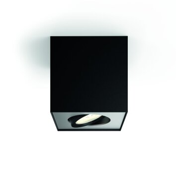 Philips Box Lampa Sufitowa LED Czarny, 1-punktowy