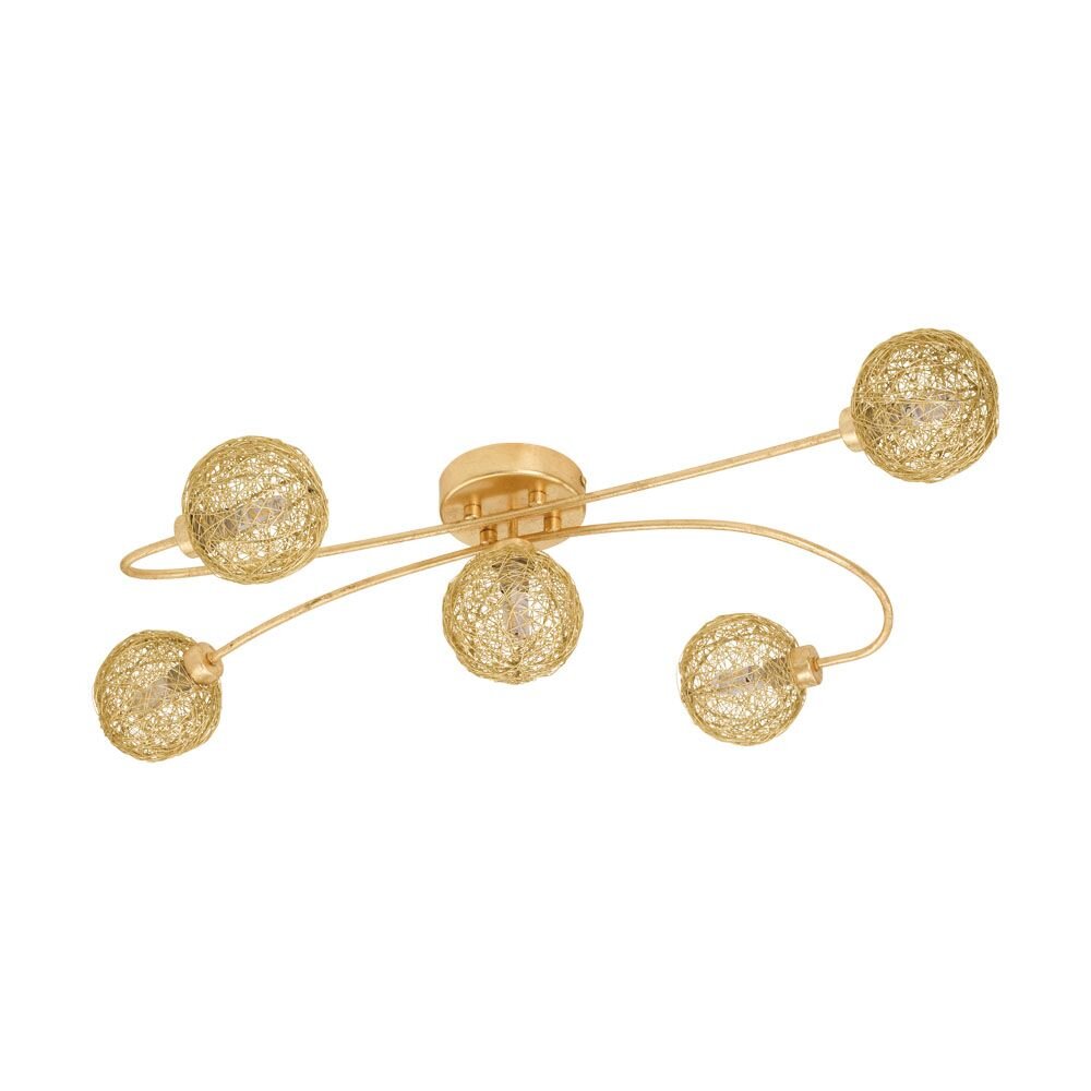 Eglo CARIS Lampa Sufitowa Złoty, 5-punktowe main product photo