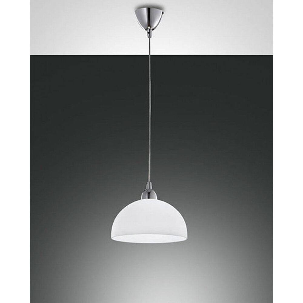Fabas Luce NICE lampa wisząca Chrom, 1-punktowy main product photo