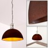 Kinzua Lampa Wisząca Rdzawy, Srebrny, 1-punktowy