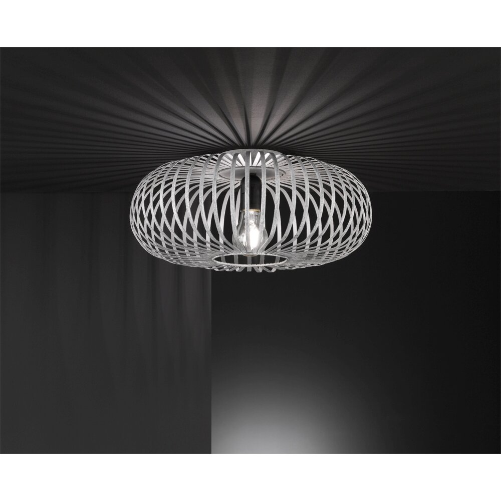 Trio-Leuchten Johann Lampa Sufitowa Szary, 1-punktowy main product photo