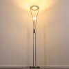 Watino Lampa stojąca oświetlająca sufit LED Nikiel matowy, 3-punktowe