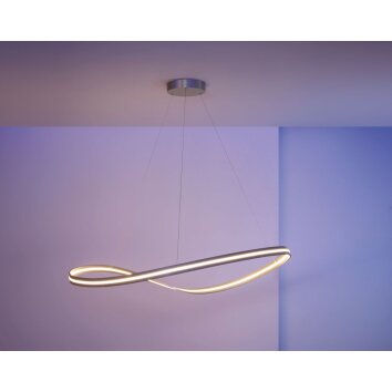 Escale Infinity Lampa Wisząca LED Nikiel matowy, 1-punktowy