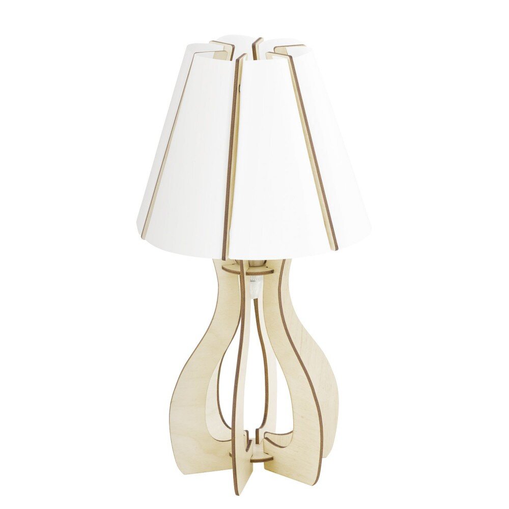 Eglo COSSANO Lampa stołowa Jasne drewno, 1-punktowy main product photo