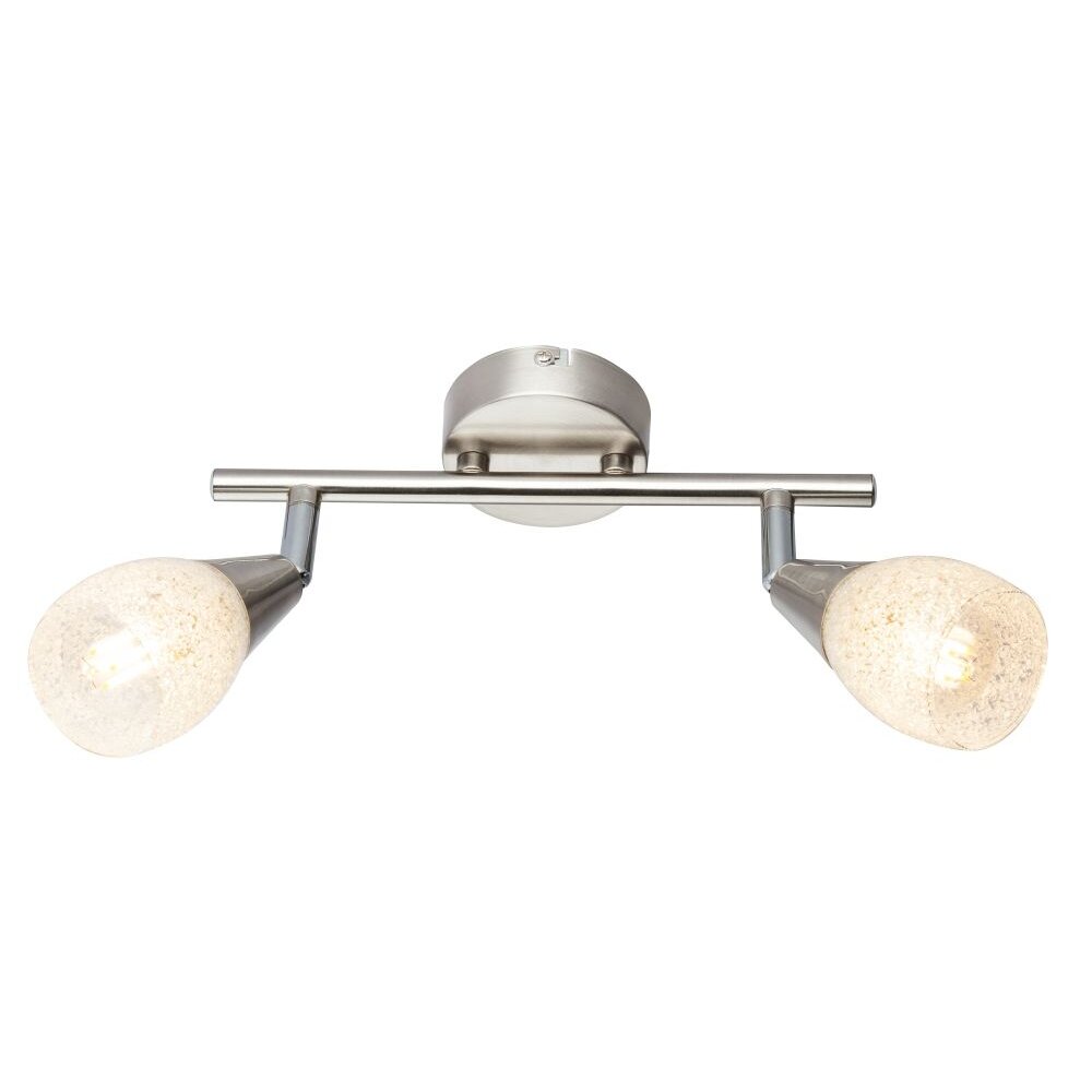 Globo KRISTALL Lampa Sufitowa Nikiel matowy, 2-punktowe main product photo
