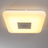 Lumsden lampa sufitowa LED Szary, 1-punktowy, Zdalne sterowanie