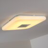 Lumsden lampa sufitowa LED Szary, 1-punktowy, Zdalne sterowanie