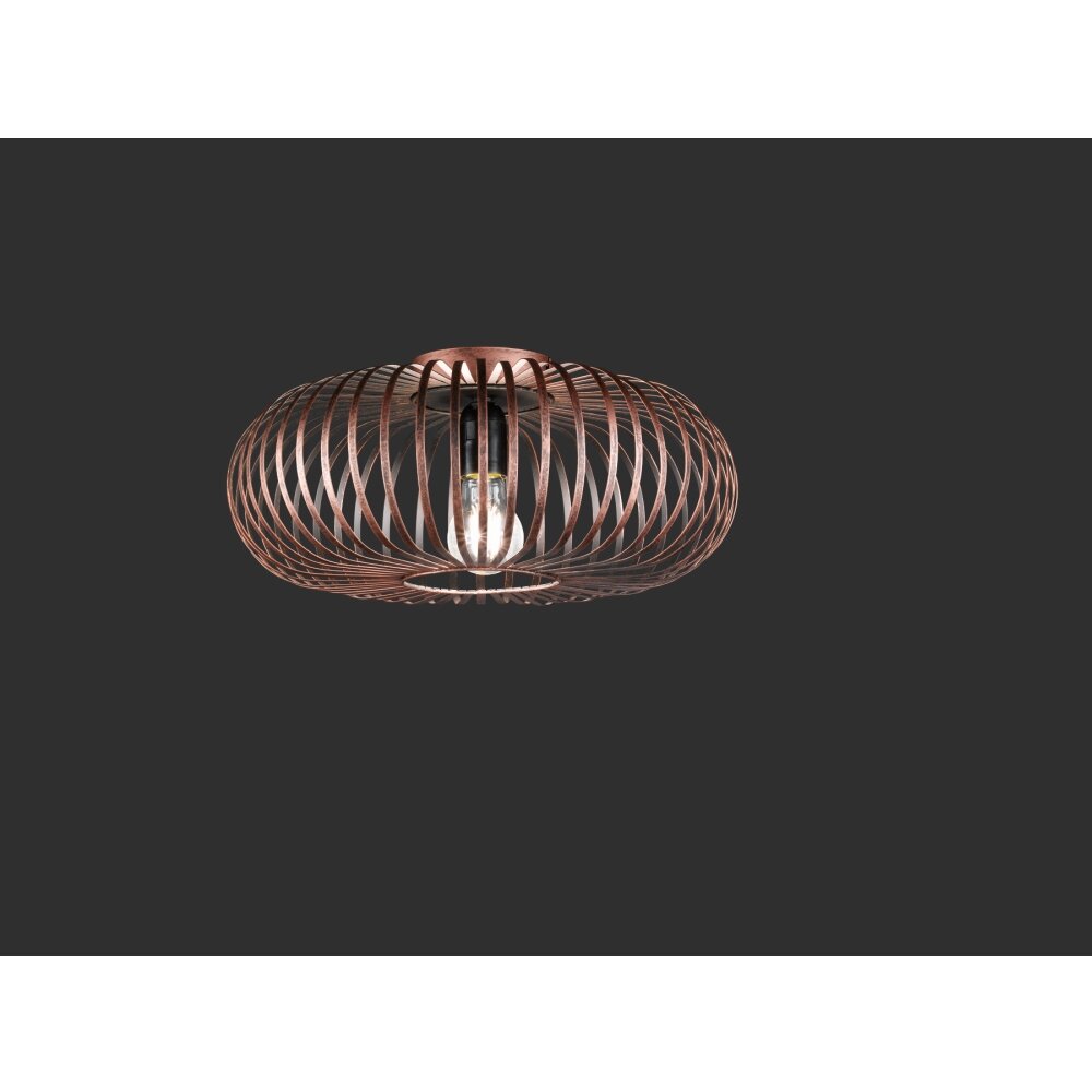 Trio-Leuchten Johann Lampa Sufitowa Miedź, 1-punktowy main product photo