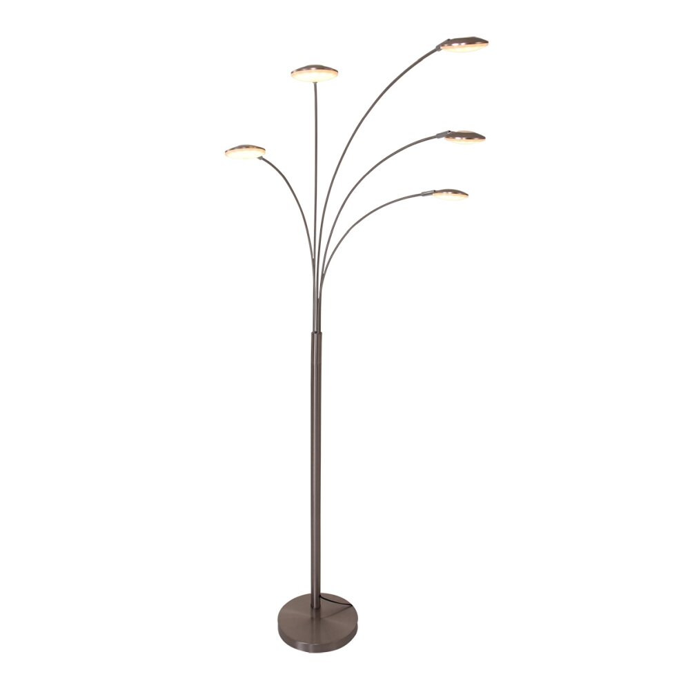 Steinhauer Mexlite Lampa Stojąca LED Stal nierdzewna, 5-punktowe main product photo