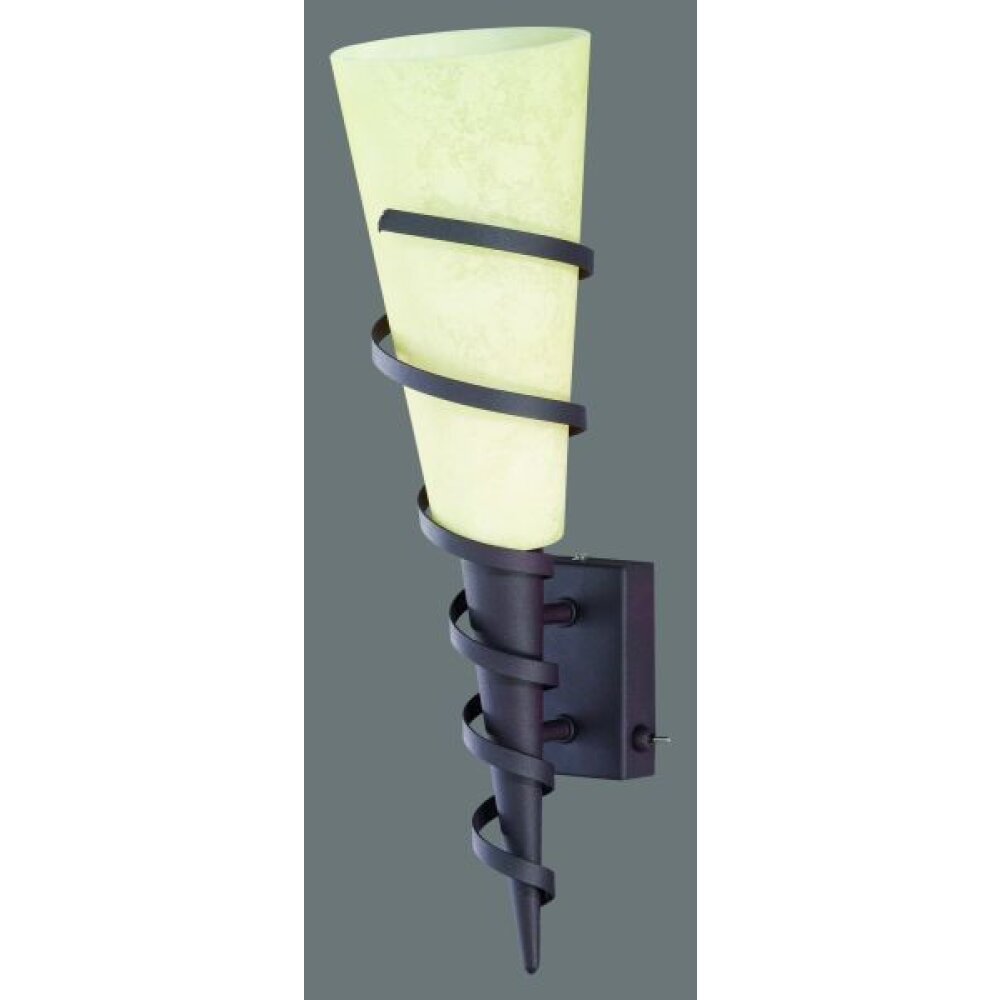 Trio 6009 lampa ścienna Brązowy, Rdzawy, 1-punktowy main product photo