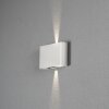 Konstsmide Chieri Zewnętrzny kinkiet LED Biały, 2-punktowe