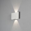 Konstsmide Chieri Zewnętrzny kinkiet LED Biały, 2-punktowe