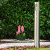 Dakar zewnętrzna lampa stojąca Stal nierdzewna, 1-punktowy, Czujnik ruchu