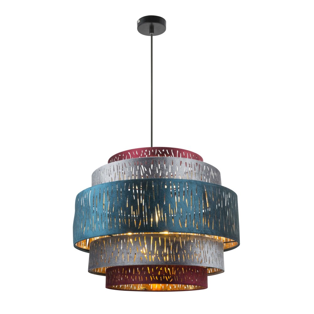 Globo TICON Lampa Wisząca Czarny, 1-punktowy main product photo