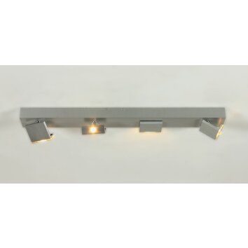Bopp Elle lampy sufitowe listwy LED Aluminium, 4-punktowe