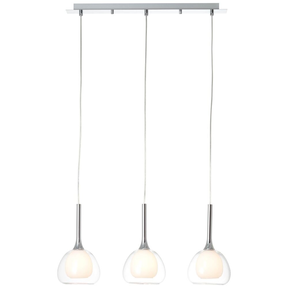 Lampa Wisząca Brilliant Hadan Chrom, 3-punktowe main product photo