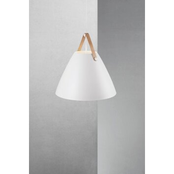 Design For The People by Nordlux STRAP48 lampa wisząca Biały, 1-punktowy