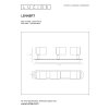 Lucide LENNERT Lampa Sufitowa LED Chrom, 3-punktowe