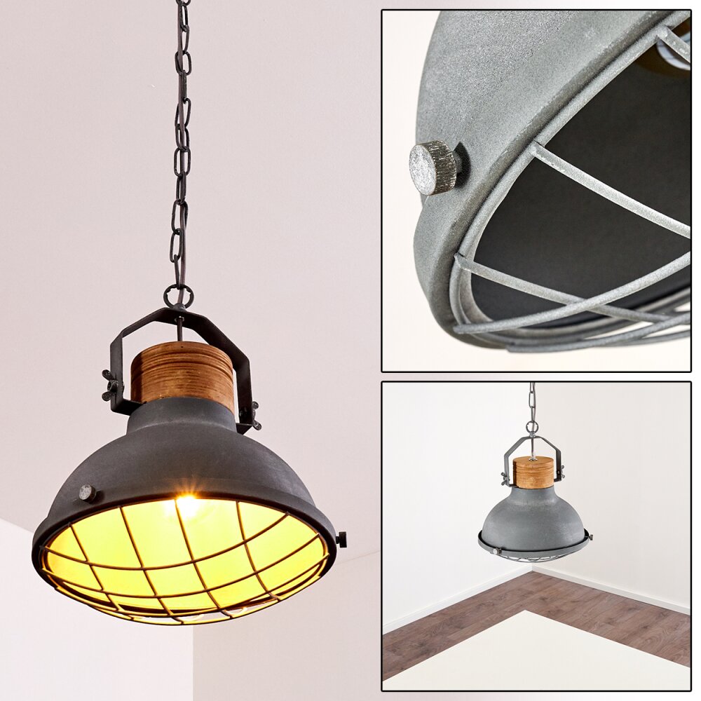 Onsala Lampa Wisząca Szary, o wyglądzie kamienia, 1-punktowy main product photo
