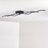 Flow Lampa Sufitowa LED Czarny, 3-punktowe