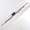 Flow Lampa Sufitowa LED Czarny, 3-punktowe
