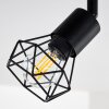 Baripada Lampa Sufitowa Czarny, 3-punktowe
