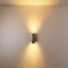Froslev Lampa ścienna LED Chrom, 2-punktowe, Czujnik ruchu