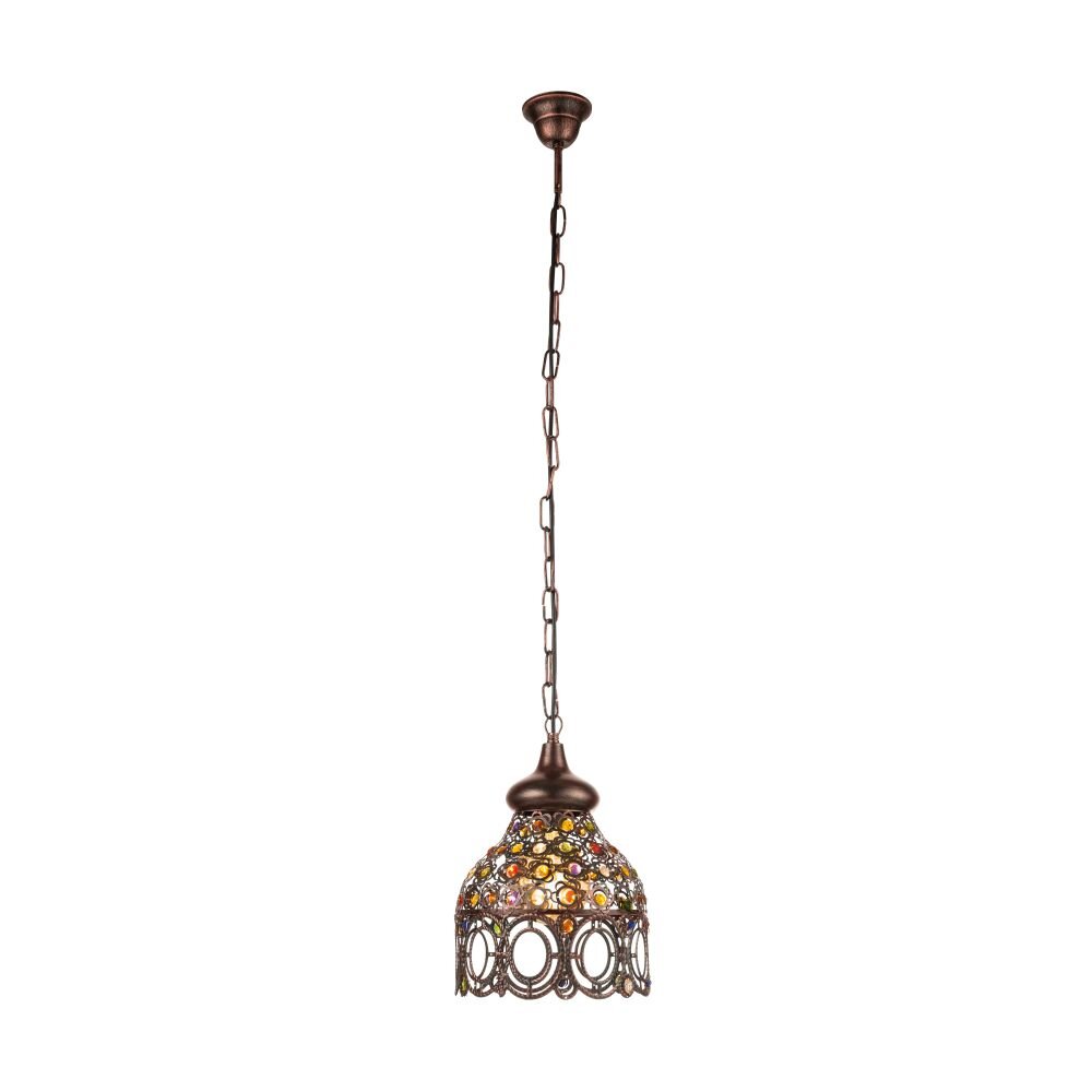 Eglo JADIDA Lampa Wisząca Ciemnobrązowy, Miedź, 1-punktowy main product photo