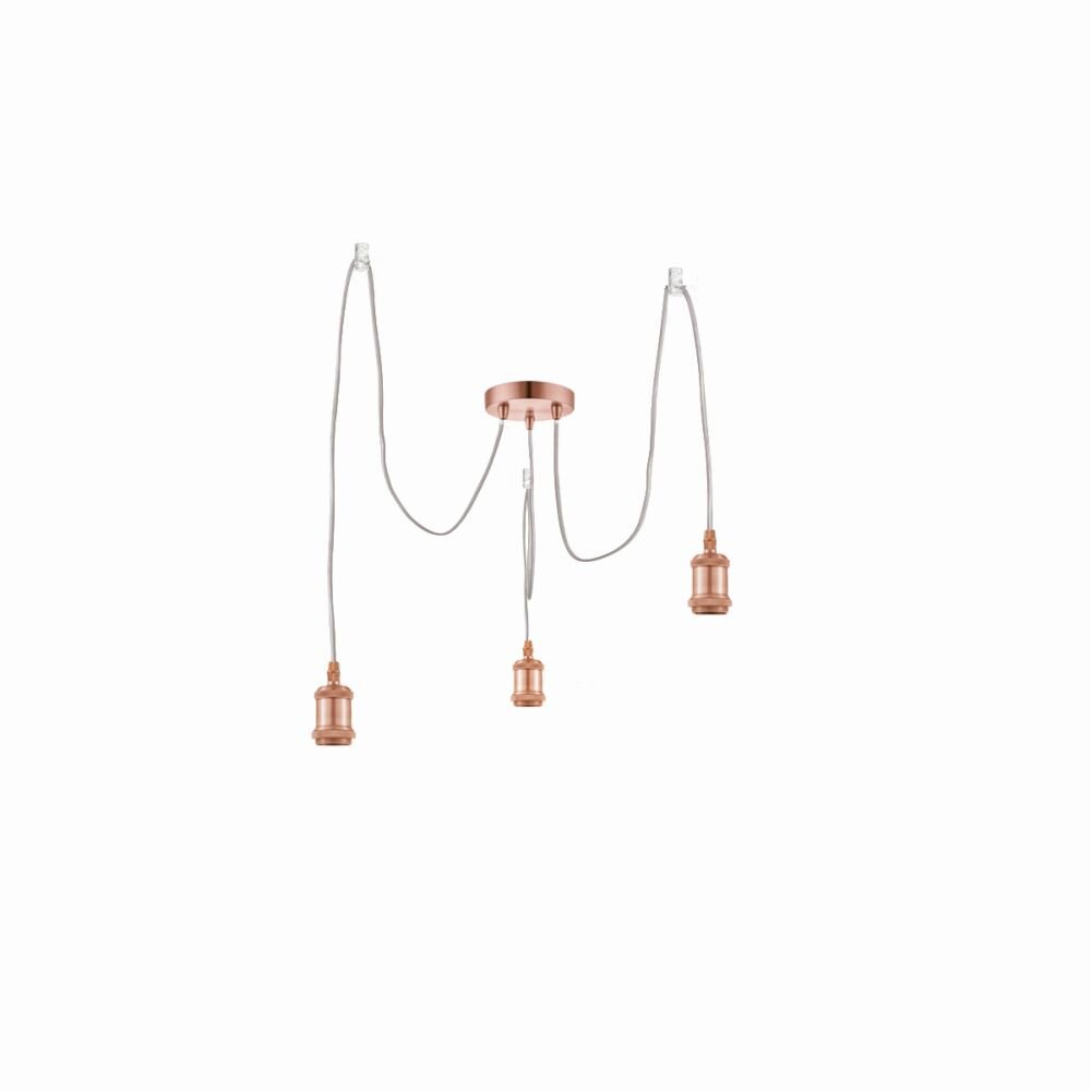 Globo OLIVER Lampa Wisząca Miedź, 3-punktowe main product photo