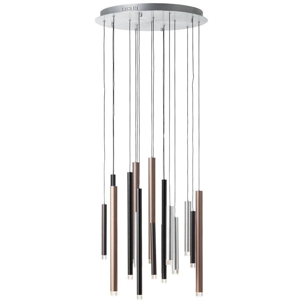 Brilliant Living Cembalo Lampa Wisząca LED Brązowy, 16-punktowe main product photo