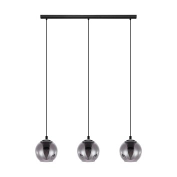 EGLO ARISCANI Lampa Wisząca Czarny, 3-punktowe