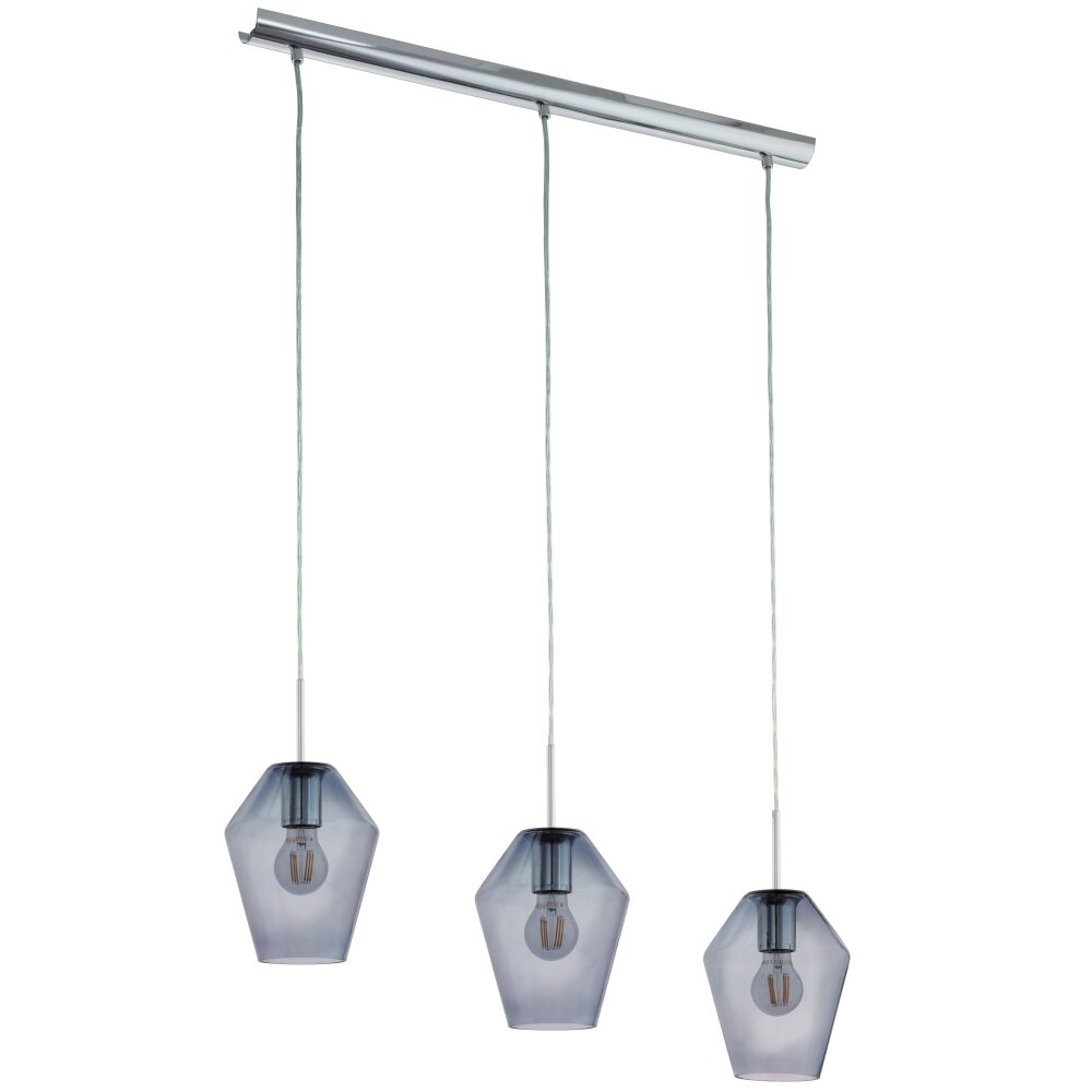 Eglo MURMILLO Lampa Wisząca Chrom, 3-punktowe main product photo