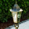 Bristol zewnętrzna lampa stojąca Złoty, Mosiądz, 1-punktowy, Czujnik ruchu
