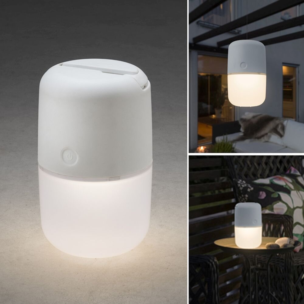Konstsmide Assisi Lampa solarna LED Biały, 1-punktowy main product photo