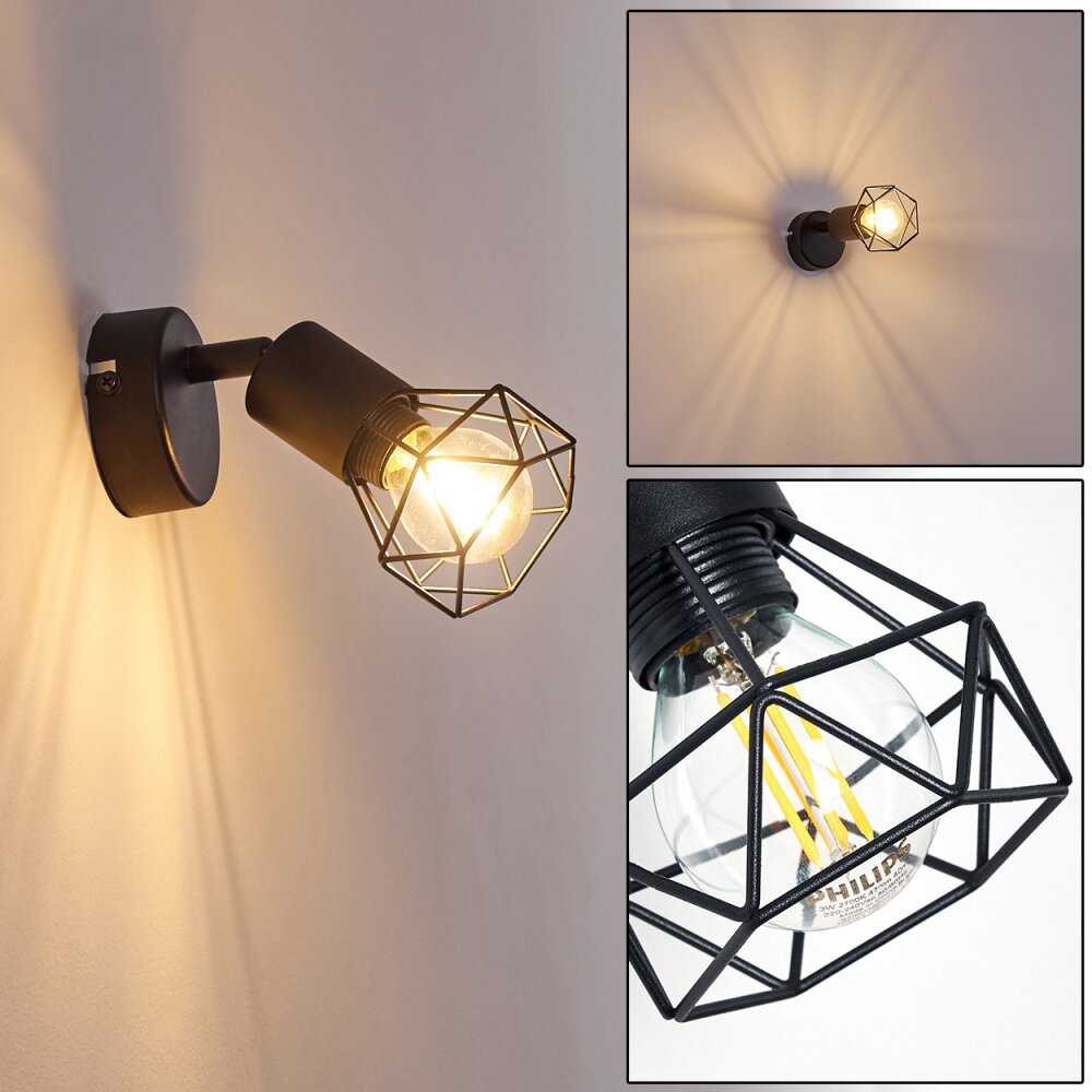 Baripada Lampa ścienna Czarny, 16-punktowe main product photo