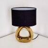 Morcote Lampa stołowa Złoty, 1-punktowy