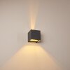 Badajoz Lampa ścienna LED Antracytowy, 1-punktowy