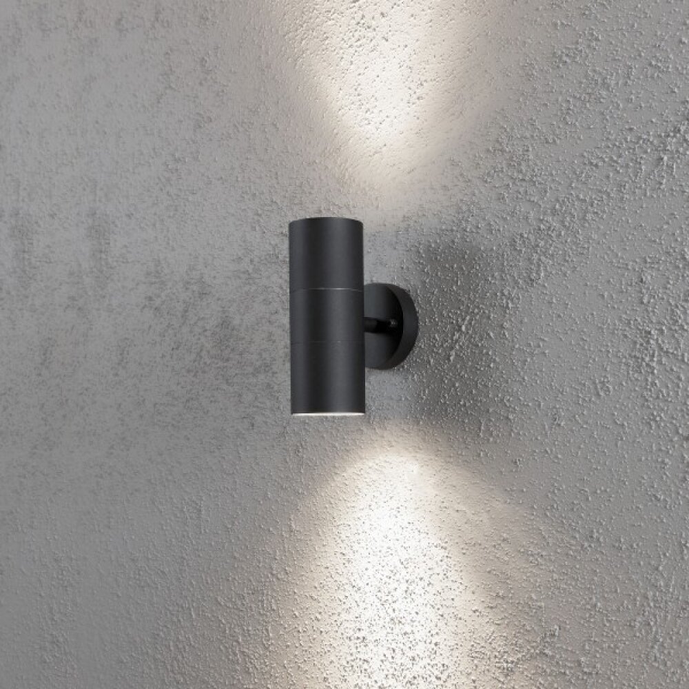 Konstsmide MODENA lampa ścienna Czarny, 2-punktowe main product photo