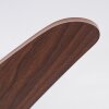Imon wentylator sufitowy Ciemne drewno, Nikiel matowy, 1-punktowy, Zdalne sterowanie