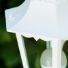 Bristol zewnętrzna lampa stojąca Biały, 1-punktowy, Czujnik ruchu
