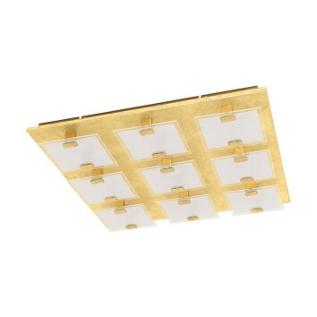 Eglo VICARO Lampa Sufitowa LED Złoty, 9-punktowe
