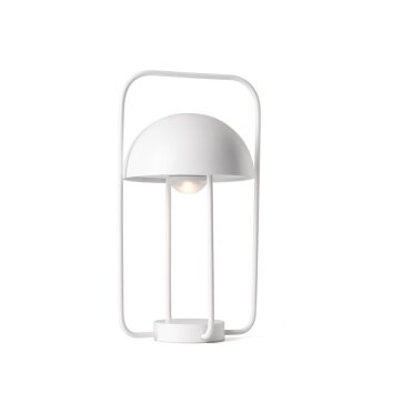 Faro Barcelona Jellyfish Lampa stołowa LED Biały, 1-punktowy