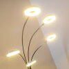 Reality Rennes Lampa stojąca LED Chrom, 5-punktowe