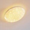 Kendal Lampa Sufitowa LED Biały, 1-punktowy, Zdalne sterowanie, Zmieniacz kolorów