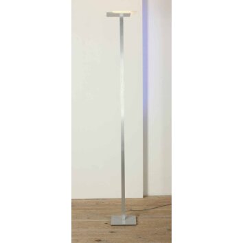 Bopp Flat Lampa stojąca oświetlająca sufit LED Aluminium, 7-punktowe